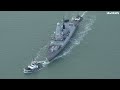 Watch in full: HMS Dragon leaves Portsmouth