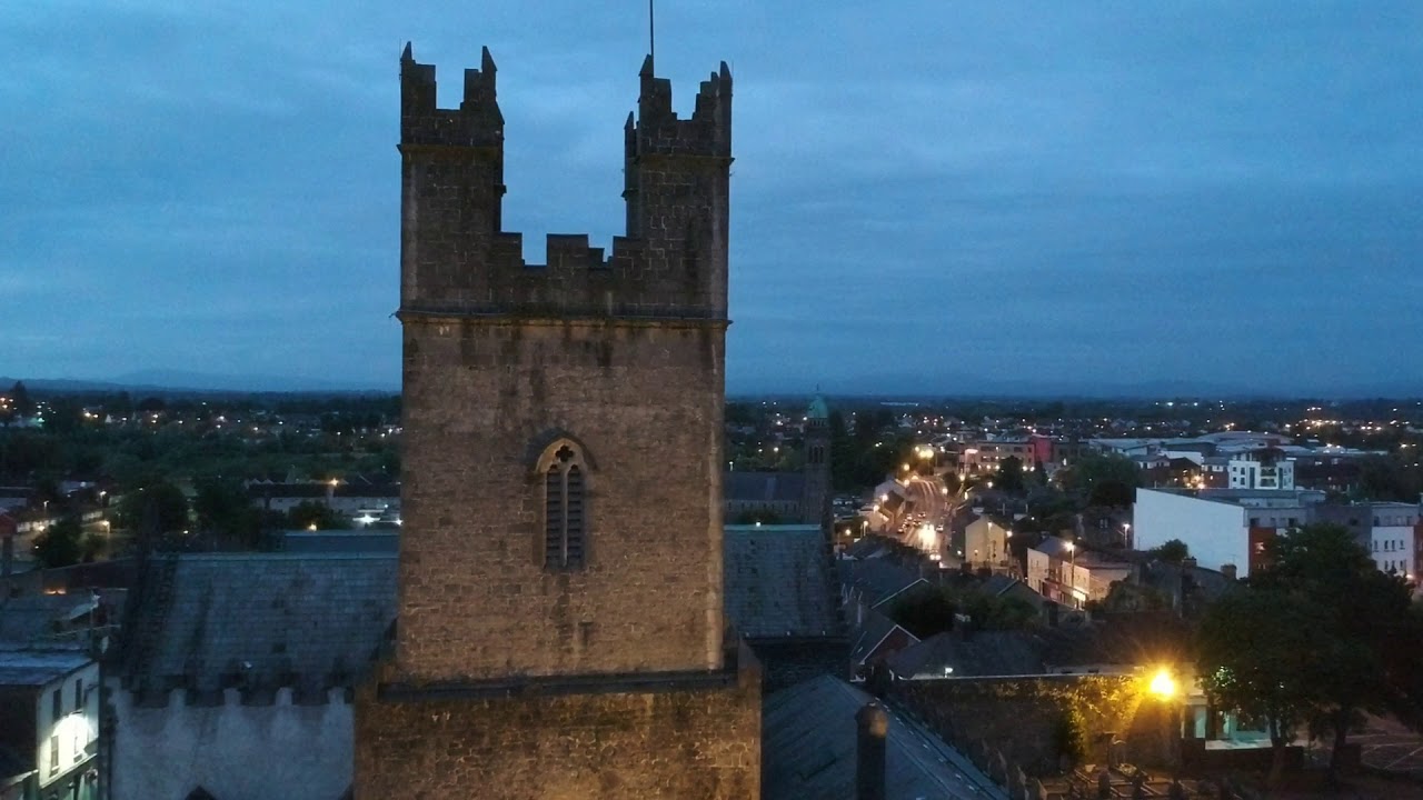 St. Mary Cathedral from drone - Limerick [RAW VIDEO]