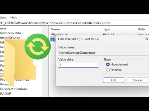 How to Remove Map Network Drive Context Menu Item on Windows 11/10 [Solution]