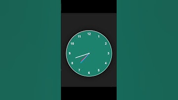 Analog Clock with HTML CSS and JavaScript #html #html5 #css #css3 #reels #reelsvideo   #trend
