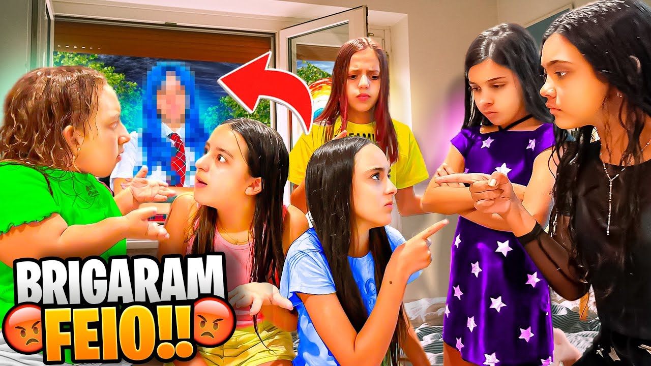 A MENINA QUE NÃO GOSTA DA BELINHA FEZ ELA, JESSICA, MARCELA, MC DIVERTIDA E IRMÃS PINA BRIGAREM FEIO