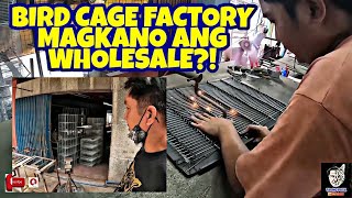 BIRD CAGE FACTORY SA CALOOCAN SOBRANG MURA LANG! | MAYPAJO BIRD CAGE FACTORY REVIEW TARA! vlog#488