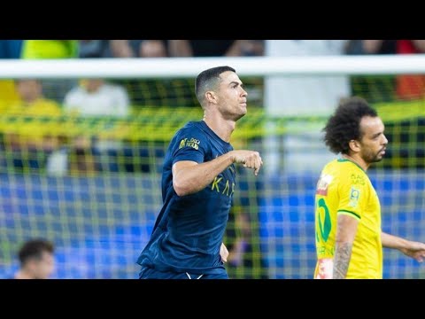 هدف كرستيانو رونالدو على الخليج اسطوووووري هدف النصر الاول على الخليج