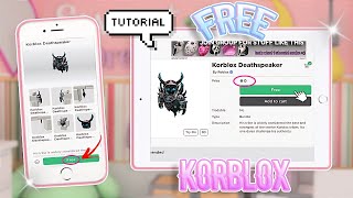 How to GET KORBLOX for FREE in 2024! (Tutorial)