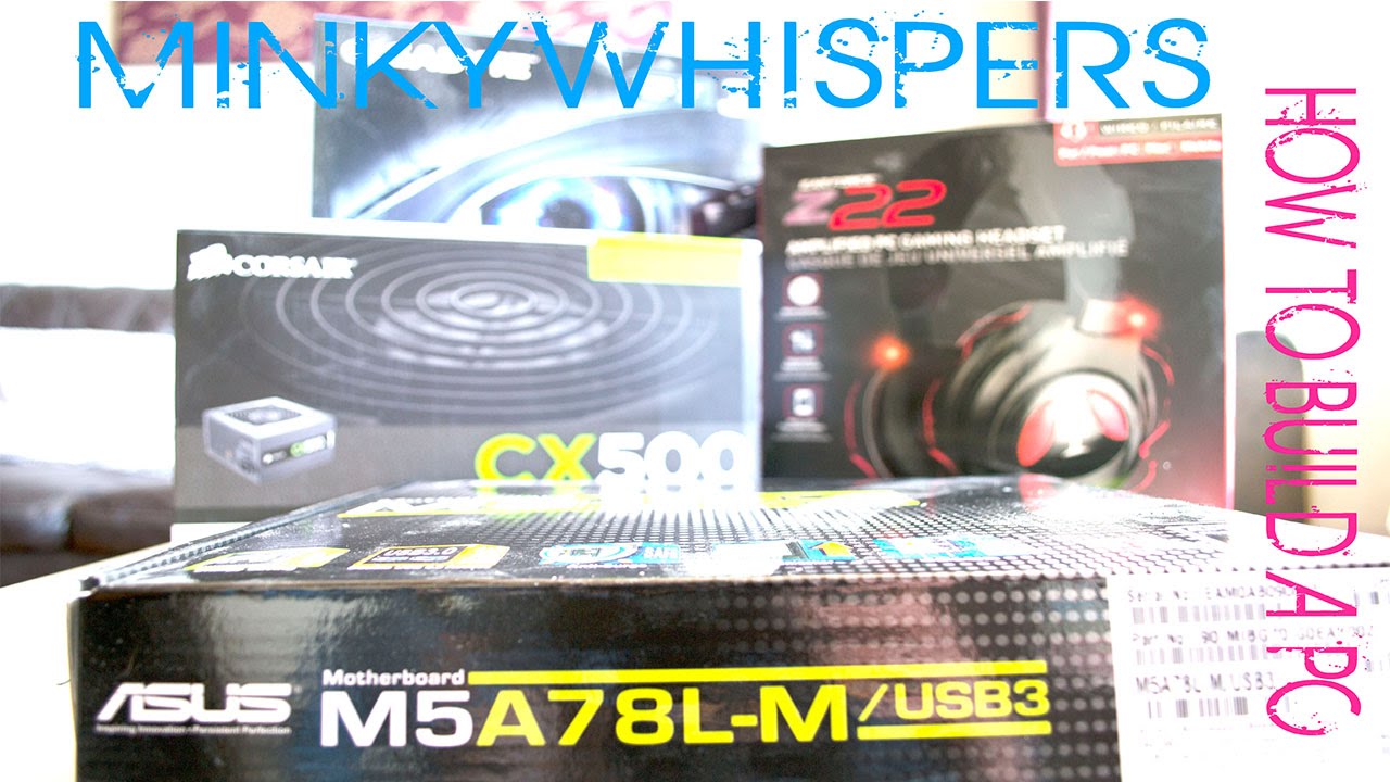 ASMR ~ How to Build a PC Seminar EP1- Roleplay -Close up whispering