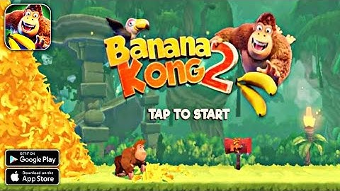 Banana Kong 2 : Running Game  || Android - iOS Gameplay ( HD - 4K )