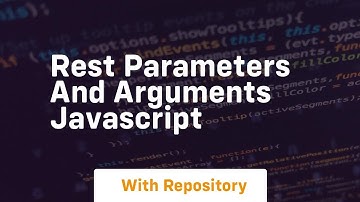 Rest parameters and arguments javascript