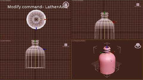 Making a Glass Jar/Glass Bottle in 3ds Max | ZM 3D Project |