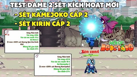 Hồi Ức Ngọc Rồng - Test Sức Mạnh Sét Kích Hoạt Cấp 2 Tại Vòng Quay Lý Tiểu Nương