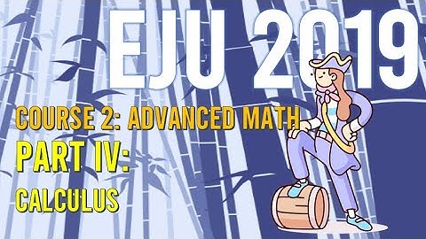 Last Part from Course 2 EJU 2019. Quite challenging...