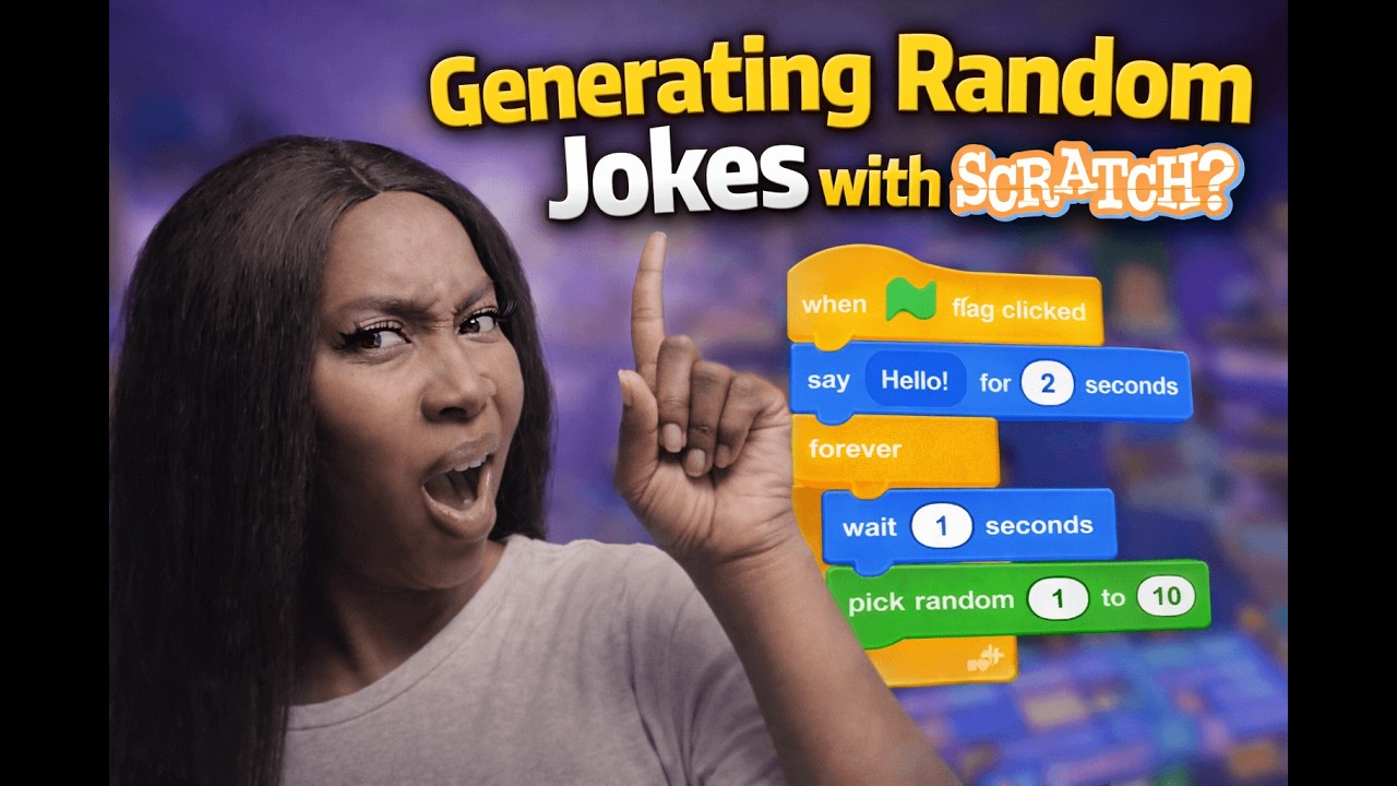 How to Make a Random Joke Generator in Scratch |Learn how to use Lists ...