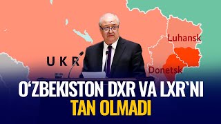 O‘zbekistonning Ukraina inqirozidagi pozitsiyasi ma'lum qilindi | To'liq video