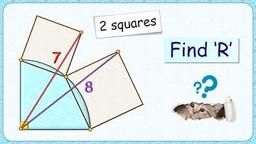 Can you find easier solution?       #maths #geometry #circle #olympiad #cds #cat #sat #iit #ssc #cgl