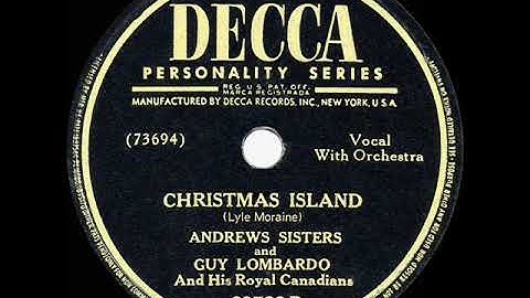 1946 HITS ARCHIVE: Christmas Island - Andrews Sisters & Guy Lombardo