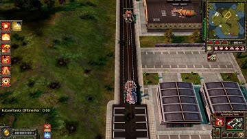 C&C Red Alert 3 Uprising Apocalypse Tank vs Assault Destroyer