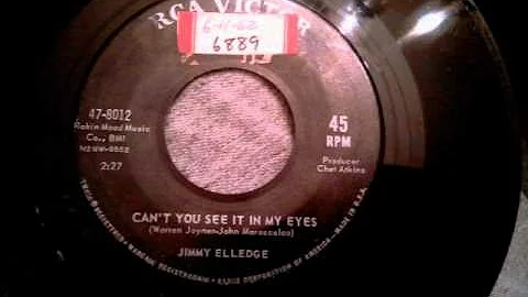 Jimmy Elledge - Can't You See It In My Eyes - Mid ...
