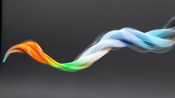LightWave Fiber FX Bundle Braid with Bullet Physic Deforming