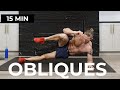 15 min oblique workout  lose love handles  v cut abs workout  6 week shred  day 27