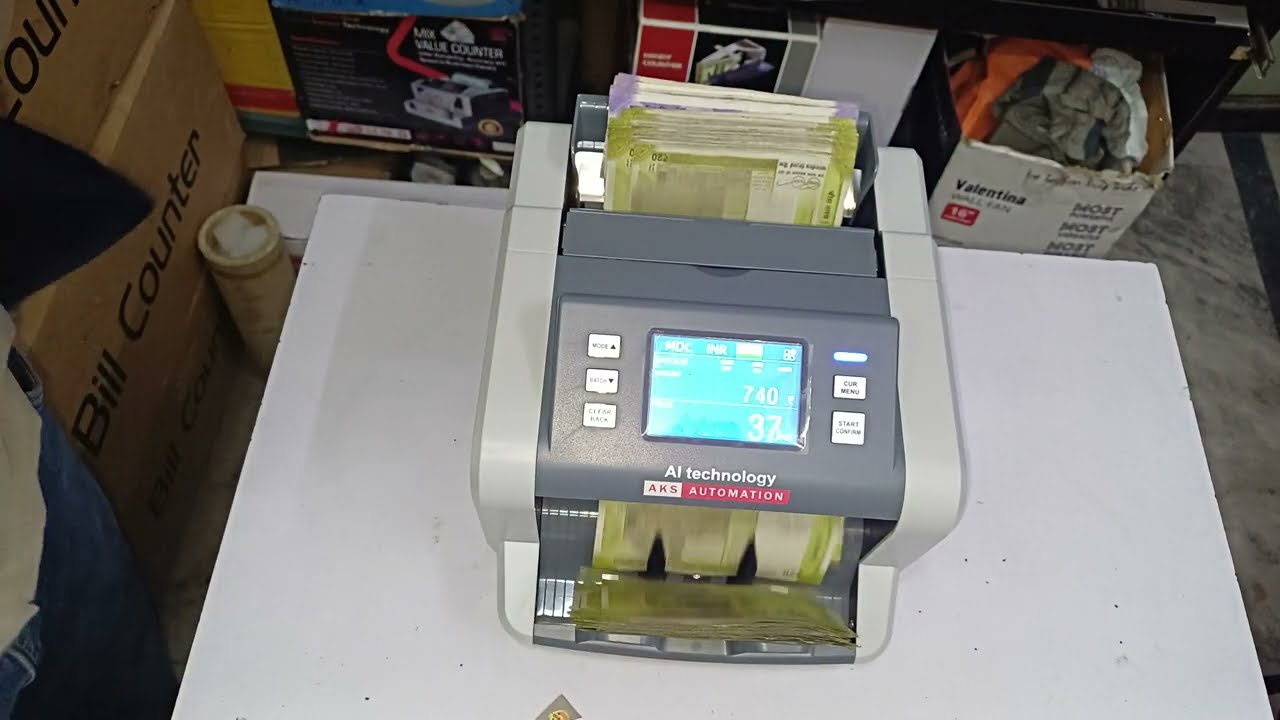 🔥 Top AI Mix Note Counting Machine with CIS Sensor – Full Demo by Avinash Singh! & Must Buy in 2026 