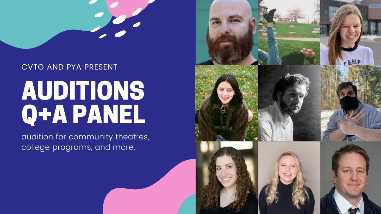 Theatre Auditions Q+A Panel YouTube