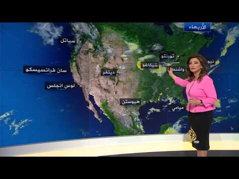 النشرة الجوية الأولى 25/6/2015