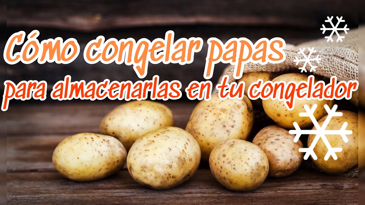 Se pueden congelar patatas