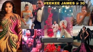 Luxury!!!😍Veekee james expensive 30th birthday party create a buzz online