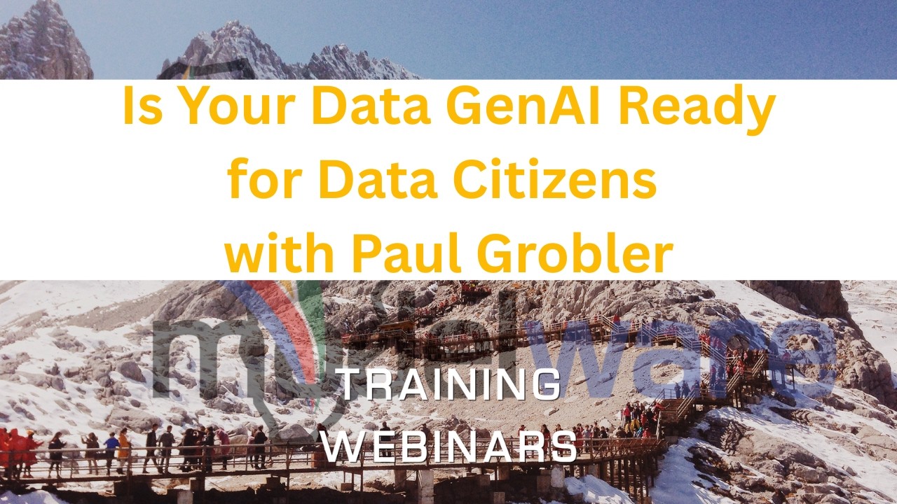 Is Your Data GenAI Ready for Data Citizens with Paul Grobler
