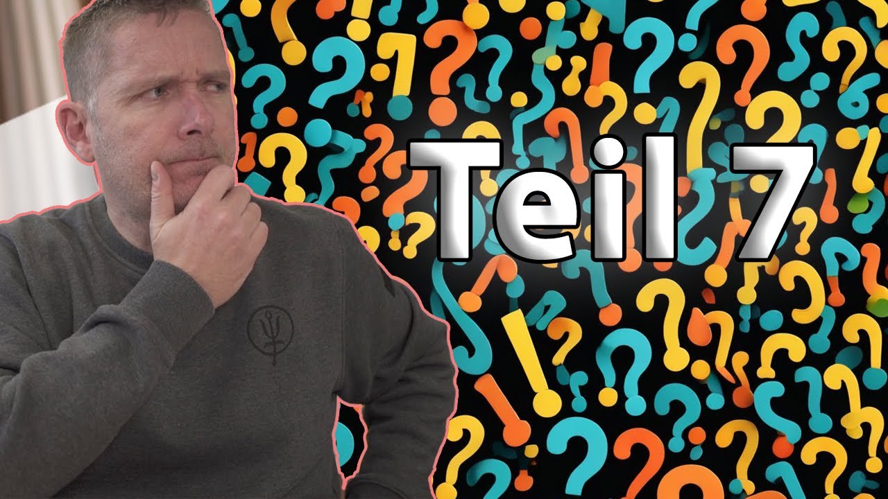 Teil 7 der Frage / Antwort Runde (Heute Maestro Thematik & mehr)