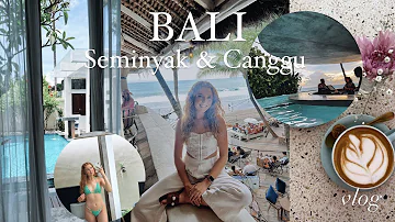BALI VLOG 🌸🌼🌺 Seminyak & Canggu - lots of yoga, beaches, good coffee and food! 🌴🧉🤍👙