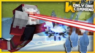 Minecraft - Deadly Winter Weapons With Only One Command Block (No mods!)