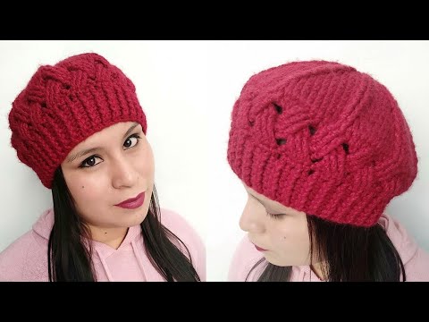 Video: Cómo Tejer Gorras De Mujer