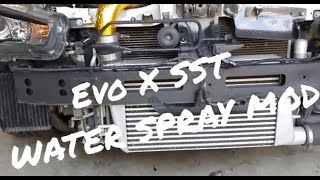 Evo X SST water sprayer mod and for Ralliart Lancer.