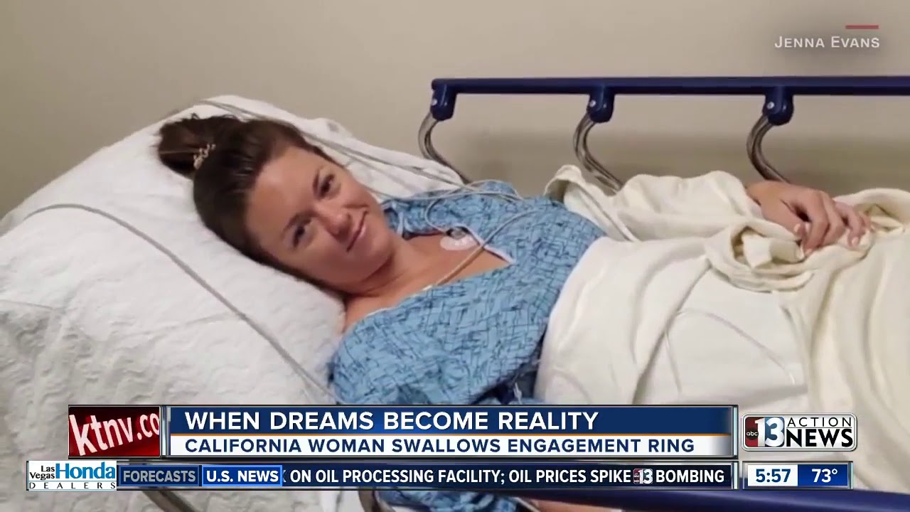 Woman swallows ring during dream YouTube