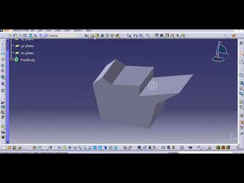 Catia V5 Part Design  Thicknesse command