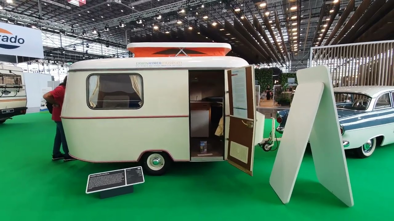 Кемпинг в прошлом! Музей Эрвина Хаймера в Caravan Salon в Дюссельдорфе