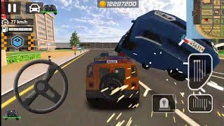 Police car chase cop simulator, Cause- Running a red light, Profile-Armed, By Medium game city. screenshot 4