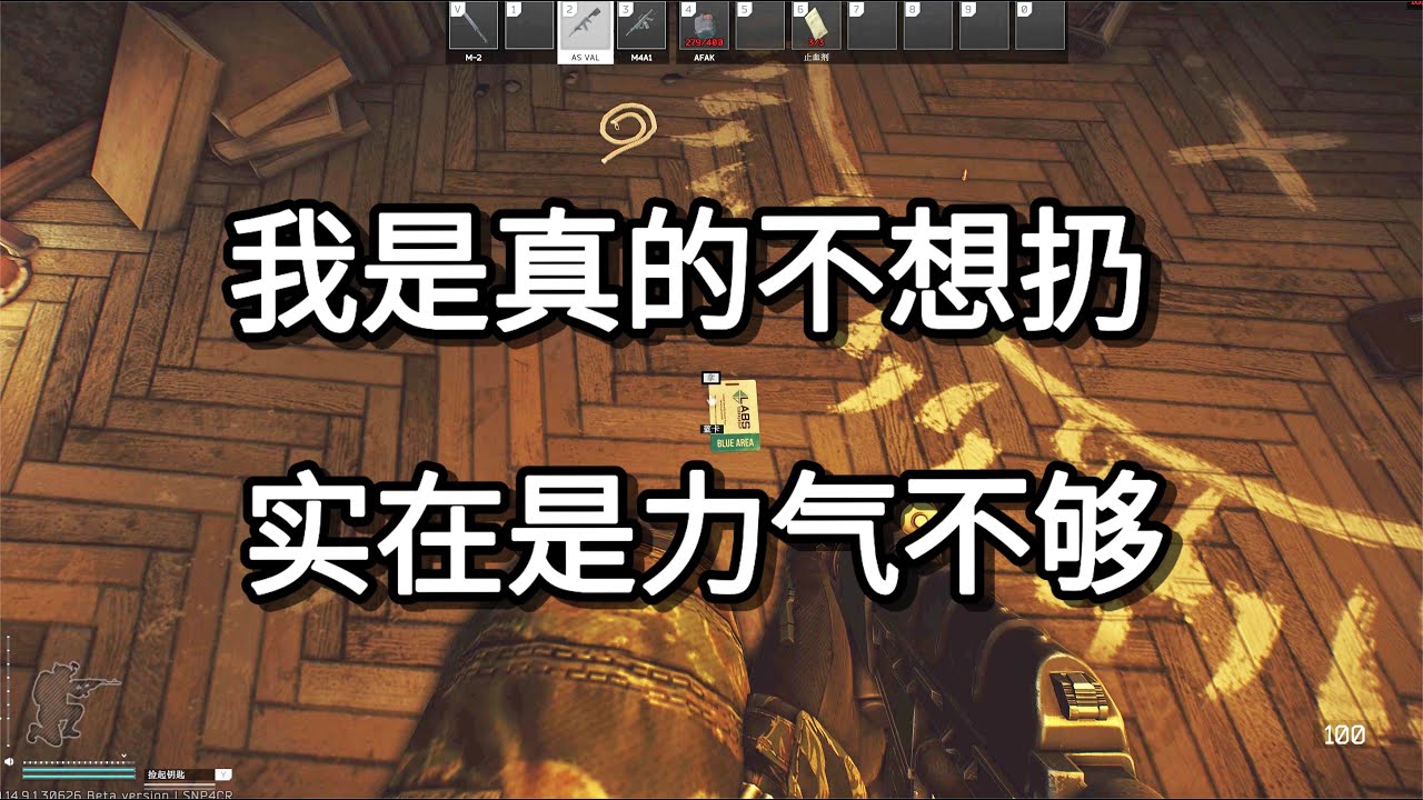 逃离塔科夫 我是真的不想扔 实在是力气不够【如风SN】