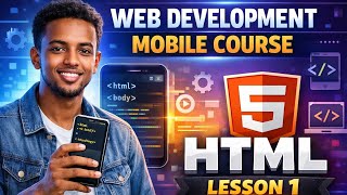 Details WEB DEVELOPMENT MOBILE COURSE//lesson1 introduction to html Update
