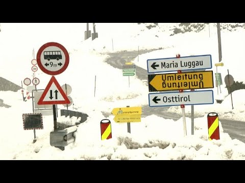 Heftiger Schneefall in
