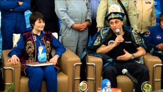 Expedition 43 Crew Receives a Warm Welcome in Kazakhstan and Russia