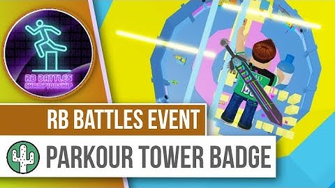 Parkour Tower Badge | RB Battles Event | Roblox