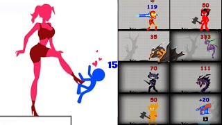 Top Satisfying Mobile Game Latest Update Playing: Stickman Fight, Shape Shifting, Teeth Shield .. VE