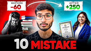 10 Mistakes You Must Avoid as a JEE Aspirant 😱 | Must Watch!