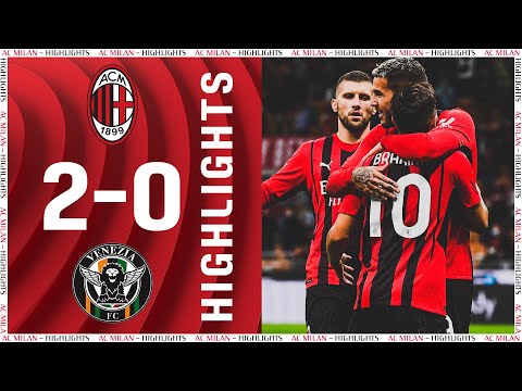Brahim-Theo on song | AC Milan 2-0 Venezia | Highlights Serie A 2021/22
