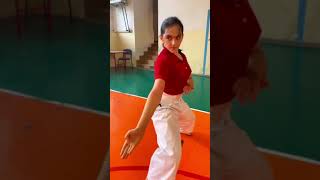 Perfect .World Junior Karate Champion "KATA" Practicing