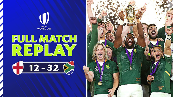 England v South Africa | Rugby World Cup Final 2019 | Full Match Replay