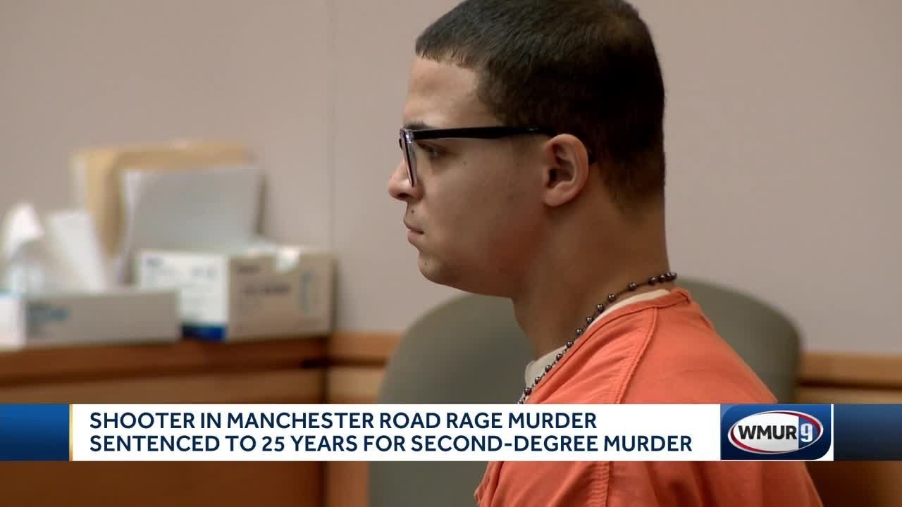 Shooter in Manchester road rage murder sentenced to prison - YouTube