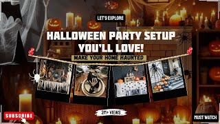 Full 111+ Halloween Party Themes for Adults 2025 | Scary Halloween Party Decoration Ideas News