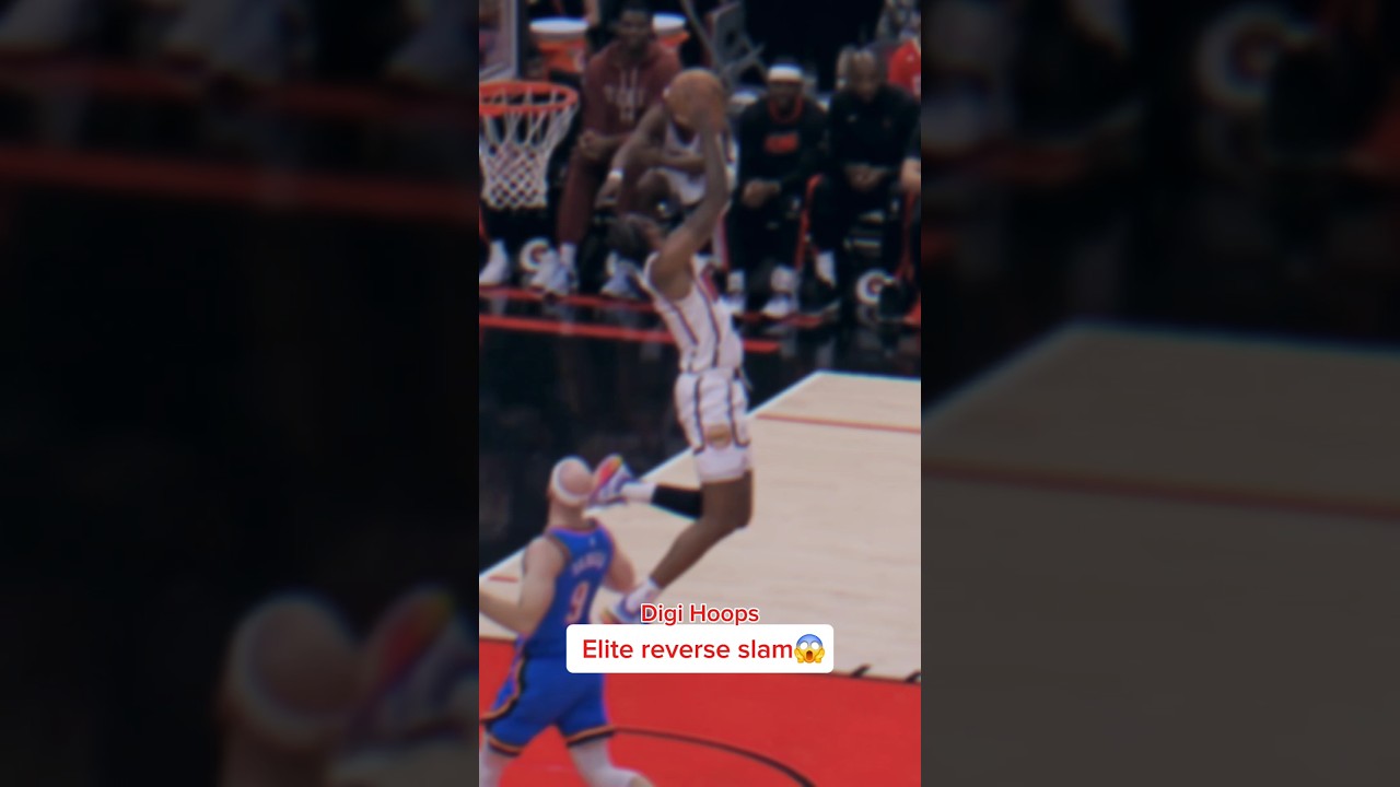 Jalen Green elite reverse slam!🔥